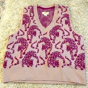 Jaguar vest by Anthropologie